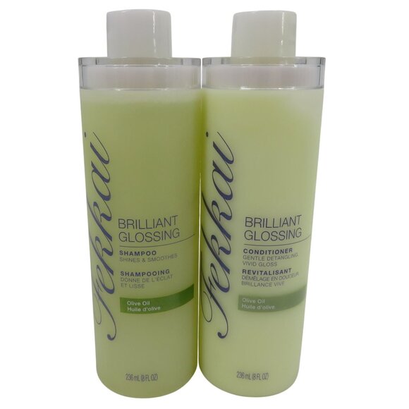 FEKKAI Brilliant Glossing Shampoo Conditioner Set 8oz NEW Original Formula - Picture 1 of 14